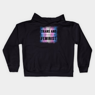 Trans and Feminist Kids Hoodie